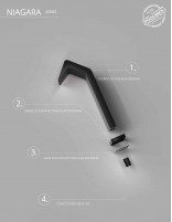 Cascada para piscina negra datos