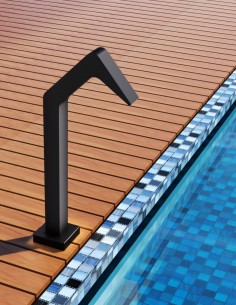 Cascada para piscina negra modelo Niágara 1 de Imex