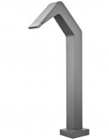 Cascada para piscina gris cobalto detalle