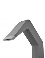 Cascada para piscina gris cobalto detalle caño