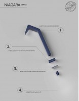 Cascada para piscina Azul Océano datos