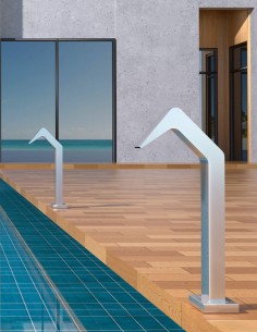 Cascada de piscina modelo acero inoxidable S316 Niágara 2 de Imex 2