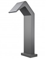 Cascada de piscina gris cobalto detalle