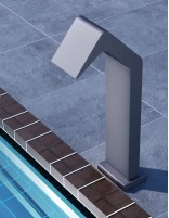 Cascada de piscina gris cobalto Niágara 2