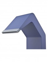 Cascada de piscina azul océano caño