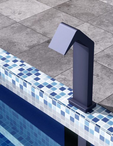 Cascada de piscina azul océano acero inoxidable S316 Niágara 2 de Imex