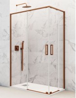 Mampara angular cobre modelo Twenty de GME