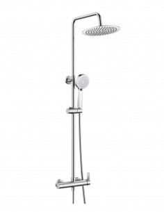 Conjunto de ducha cromo/colores - monomando CHIC de Aquassent