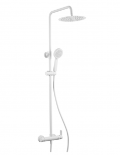 Conjunto de ducha monomando blanco/colores - Colección CHIC de Aquassent