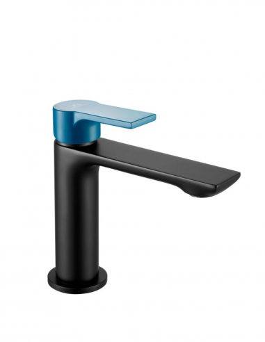 Grifo lavabo negro/azul verdoso