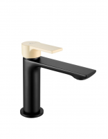 Grifo lavabo negro/beig