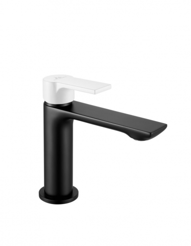 Grifo lavabo negro/blanco