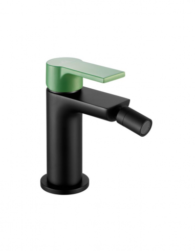 Grifo bidé negro/verde