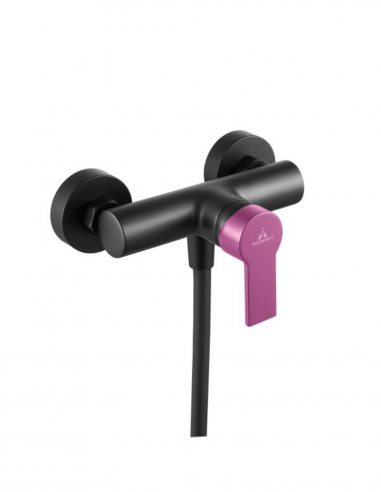 Grifo ducha negro/violeta