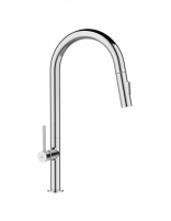 Grifo cocina acero inox. cromado - RIVER de Aquassent