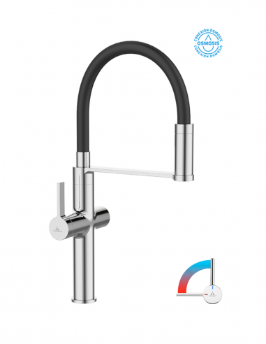 Grifo cocina osmosis cromo - VIENA de Aquassent