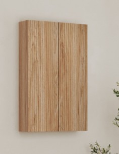 Armario doble de baño Royo Vora Hickory Nature