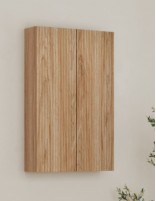 Armario doble de baño Royo Vora Hickory Nature