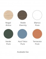 Royo mueble fondo reducido acabados lisos