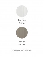 Royo mueble fondo reducido acabados acanalados