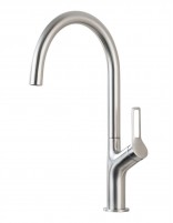 Grifo cocina monomando acero