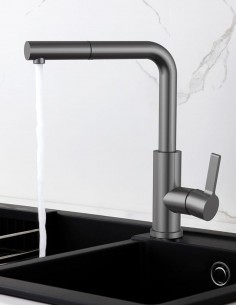 Monomando cocina extraíble modelo STORM de Bathplus