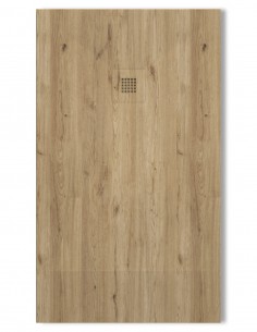 Plato de ducha madera Gold modelo extraplano de Bathplus