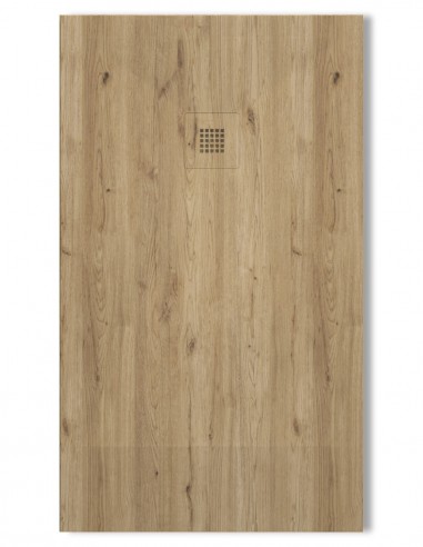 Plato de ducha madera Gold modelo extraplano de Bathplus