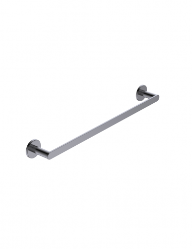 Toallero negro mate/black gun metal colección PRACTIC de Medimex