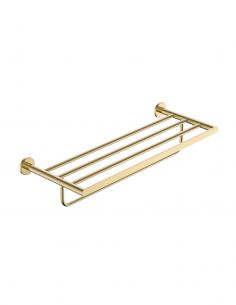 Barra toallero múltiple oro cepillado/oro rosa cepillado modelo PRACTIC de Medimex