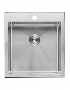 Fregadero de cocina modelo acero inox. SOLAPA de Bathplus