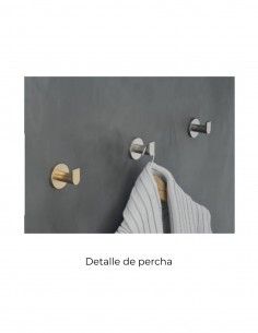 Percha de baño cromo modelo PRACTIC de Medimex 2