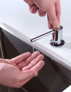 Dispensador jabón cocina modelo de diferentes colores de Bathplus