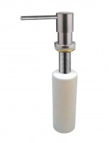 Dispensador jabón cocina niquel