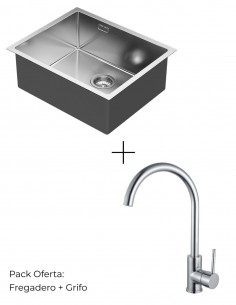 Pack fregadero + grifo de cocina modelos ABSOLUT + VERONA de Bathplus 2