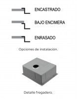 Fregadero cocina detalles