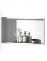 Hornacina ducha blanca