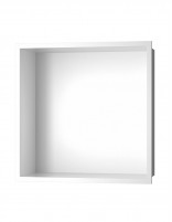 Hornacina para ducha blanca