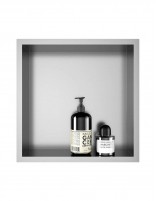 Hornacina de acero inoxidable detalle