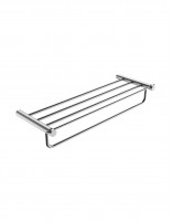 Toallero múltiple cromo/níquel cepillado colección TIME de Medimex