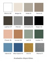 Mueble baño lavabo desplazado a la izquierda acabados encimera y lavabo