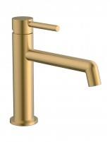 Grifo lavabo monomando oro