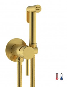 Ducha higiénica dorada modelo Oslo de Bathplus 2