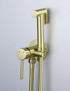 Ducha higiénica dorada modelo Oslo de Bathplus