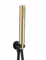 Ducha empotrada techo negra/oro negra/oro teleducha