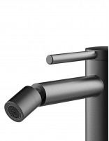 Grifo bidé gun metal detalle