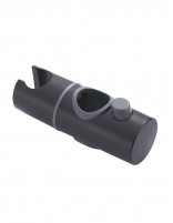 Barra de ducha gun metal soporte