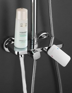 Barra ducha y bañera modelo Dual Round de Bathplus 2