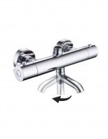 Barra bañera y ducha caño abatible