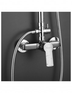 Pack grifería columna + lavabo modelo SIOUX de Bathplus 2